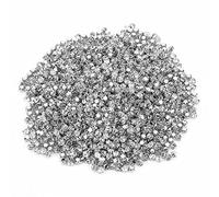 en verre de forme ronde avec couture de griffe cristal pierre diamant boucle de Base en métal pour bricolage vêtements accessoires pièces 2