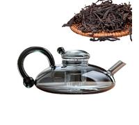 En verre - Kit de filtration | Innovessa | Bouilloire à café résistante à la chaleur | Ustensiles de cuisine pratiques pour faire du thé | à feuilles lâches pour la maison, le studio