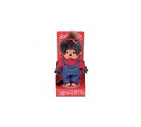 Bandai Peluche Monchhichi Veste en jean 20 cm – Dès 2 ans