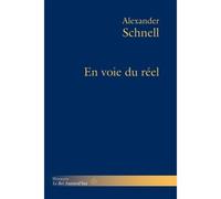 En voie du réel - Alexander Schnell - Hermann - broché - Essai