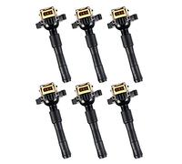 ENA Lot de 6 bobines d'allumage compatibles avec BMW 328I 528I M3 Z3 E36 E46 E31 E38 E39 E53 E721 E720 E383 Land Rover 2.5L 2.8L 3.0L 3.2L 5.4L Remplacement pour C1239 UF-300 UF-354