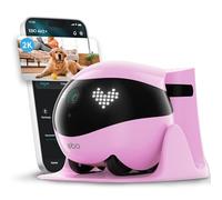 Enabot EBO Air 2 FamilyBot Robot de Surveillance Intelligent, 2K, avec Auto-Charge, pour la Surveillance Domestique, caméra sans Fil pour Chien et Chat, avec Vision Nocturne, Audio bidirectionnel