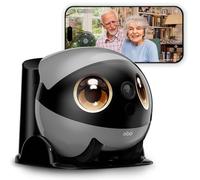 Enabot EBO Air 2 Plus FamilyBot, Robot mobile IA, caméra de surveillance 3K pour la maison et les animaux, audio bidirectionnel, batterie, image faciale personnalisée (gris orbite)