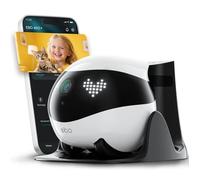 Enabot EBO Air 2 Robot Domestico Mobile Bianco con Telecamera 2K QHD