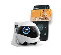 Enabot EBO Mini FamilyBot - Robot domestique avec caméra 2K, téléphonie vidéo bidirectionnelle, vision nocturne, station de charge automatique - Pour famille et animaux domestiques - Connecté via