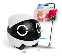 Enabot Rola Mini Telecamera Sorveglianza Animali 2K Smart con Visione Notturna