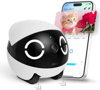 Enabot Rola Mini Telecamera Sorveglianza Animali 2K Smart con Visione Notturna