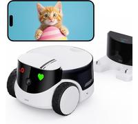 ENABOT Rola PetPal Robot caméra pour animaux avec surveillance en temps réel et interaction à distance