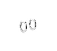 Enamel Chunky Classic Boucles d'oreilles Argent E249S - Femme - Argent 925