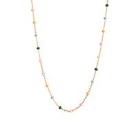 Enamel Lola Elegant Long Colliers 18 ct. Argent N105G - Femme - 925 Sterling Silver