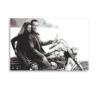 Enartly Affiches et impressions Arnold Schwarzenegger The Fitness of Men Black and Whites Canvas Wall Art Soggiorno Poster Camera da letto Decor Painting 50 * 70cm Senza Cornice