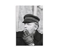 Enartly Impression sur toile Affiche Helmut Schmidt Canvas Wall Art Soggiorno Poster Camera da letto Decor Painting 60 * 80cm Senza Cornice