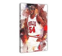 Enartly Impression sur toile Affiche Horace Grant Poster Basket 4 Canvas Camera da letto Wall Art Picture Stampa Uffici Room Decor Regali 30 * 50cm Senza Cornice