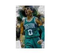 Enartly Impression sur toile Affiche Jayson Tatum Poster Basket 6 Wall Art Paintings Picture for Home Living Room Decor 50 * 70cm Senza Cornice
