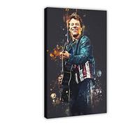 Enartly Impression sur toile Affiche Jon Bon Jovi Chitarra Rock Singer Sport Picture Print Modern Family Camera da letto Decor Poster 40 * 60cm Senza Cornice