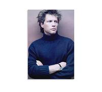 Enartly Impression sur toile Affiche Jon Bon Jovi Rock Singer Art Life Cool Retro 1998 Modern Family camera da letto Decor Posters 60 * 90cm Senza Cornice