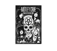 Enartly Impression sur toile Affiche Vince Neil Joey Ramone Mick Mars Jinxx Poster Soggiorno Camera da letto Pittura Opera d'arte 50 * 70cm Senza Cornice