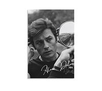 Enartly Peintures Sur Toile Alain Delon Picture Print Modern Family Bedroom Decor Posters 60 * 90cm Senza Cornice