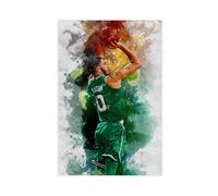 Enartly Peintures Sur Toile Jayson Tatum Poster Basket 2 Wall Art Paintings Picture for Home Living Room Decor 50 * 70cm Senza Cornice