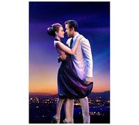 Enartly Peintures Sur Toile La La Land Canzone E Danza Commedia Romantica Sport Decorativo Soggiorno Poster 50 * 70cm Senza Cornice
