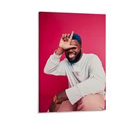Enartly Peintures Sur Toile Rapper Khalid Robinson Poster Canvas Wall Art Immagini per camera da letto 50 * 70cm Senza Cornice