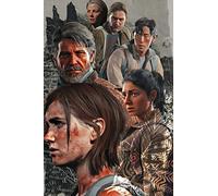 Enartly Peintures Sur Toile Team jackson l'ultimo di usazione Poster decorativi del soggiorno 40 * 60cm Senza Cornice