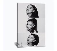 Enartly Toile Peinture Coda di cavallo sorridente ragazza immagine stampa moderna famiglia camera da letto decor poster 50 * 70cm Senza Cornice