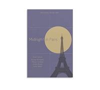 Enartly Toile Peinture Film Midnight in Paris Filmrative Print Picture Paintings vincitore dell'Oscar per la decorazione della camera da letto del soggiorno 30 * 50cm Senza Cornice