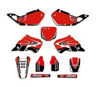ENARUI Kit Deco Autocollant Stickers Compatible avec Honda 125 CR CR125 1998 1999 et 250 CR CR250 1997 1998 1999