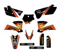 ENARUI Kit Déco Autocollant Stickers Compatible avec KTM 125 250 150 200 350 400 450 500 525 SX 2003 2004