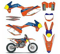 ENARUI Kit Déco Autocollant Stickers Compatible avec KTM 250 450 350 125 150 200 300 500 525 SX SXF XC XCF 2013 2014 2015