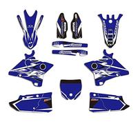 ENARUI Kit Déco Autocollant Stickers Compatible avec Yamaha 125 250 YZ YZ250 YZ125 2015 2016 2017 2018 2019 2020 2021