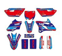 ENARUI Kit Déco Autocollant Stickers Compatible Avec Yamaha 85 YZ YZ85 2015 2016 2017 2018 2019 2020 2021