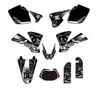 ENARUI Kit Deco Autocollant Stickers Compatibles avec KTM 250 450 350 200 400 125 300 150 500 525 EXC 2003