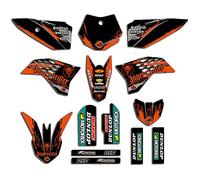 ENARUI Kit Déco Autocollant Stickers Compatibles avec KTM 50 SX SX50 2009 2010 2011 2012 2013 2014 2015