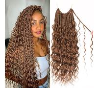 Enbeautiful Boho Box Braids 18" Pure Protein Fiber Close to Human Hair 30#