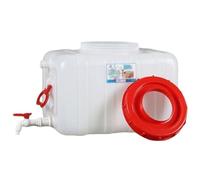 Enbebamd Récipient à Eau avec Spigot 25L HDPE Aichez à Eau avec poignée et Capuchon pivotant pour Le Camping, Le Jardinage, Le ménage, Le réservoir Automobile