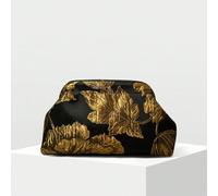 ENBEI Élégant sac de soirée vintage à motif floral - Ce sac de maquillage présente un style vintage rustique, c'est un sac pour dames ainsi qu'un sac en forme de coquillage. Minimaliste et polyvalent,