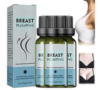 Enboost Breast Enhancement Serum, Natural Breast Enhancement Cream, Natural Fast Breast Grow Big Boobs Firming Massage Oil, Enlargement Lifting Bust Serum Oil (3 Pcs)