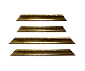 Encadrement baroque doré finement décoré, doré 839, différentes variantes 70x100 cm Tagliare Con Mitra