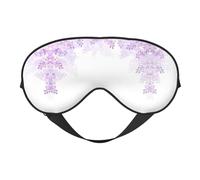 Encadrement de fleurs lilas en fleur de sommeil pour homme femme voyage avion sieste nuit sommeil