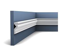 Encadrement de porte Orac Decor DX174-2300 LUXXUS Encadrement de porte Plinthe Cimaise design intemporel classique blanc 2,3m