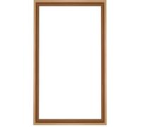 NORDLINGER PRO Encadrement mouluré 100 x 60 cm avec moulures pré-découpées - 100% FSC