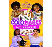 ENCANTO, LA FANTASTIQUE FAMILLE MADRIGAL - Mes Coloriages avec Stickers - Disney - Collectif - Hachette Disney - broché - Document jeunesse