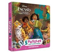 ENCANTO, LA FANTASTIQUE FAMILLE MADRIGAL - Mon Petit Livre Puzzle - 5 Puzzles 9 Pièces - Disney Collectif (Auteur)