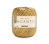 Encanto Pelote de fil de circulo - 100% viscose (1 pelote) - 100 g - 128 m - Peigné clair (7577)