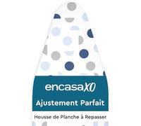 Encasa XO Housse Table à Repasser, Rembourrage 3mm 44"x18" Lune Bleue