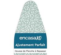 Encasa XO Housse Table à Repasser, Rembourrage 3mm 54"x18" Brochure Verte