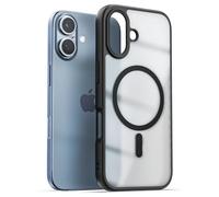 ENCASED Coque Slimshield givrée compatible avec iPhone 6,3" (2025) - Transparent
