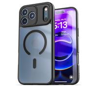 ENCASED Coque Slimshield givrée compatible avec iPhone 6,3" Pro (2025) - Transparent